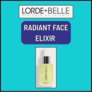 NIB Lorde + Belle RADIANT FACE ELIXER - Light Antioxidant Face Oil - MSRP $69